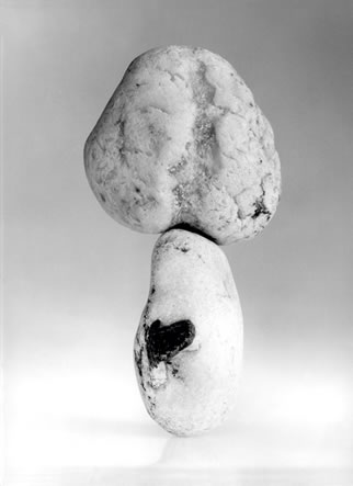 Balanced Stone Phallus with Heart